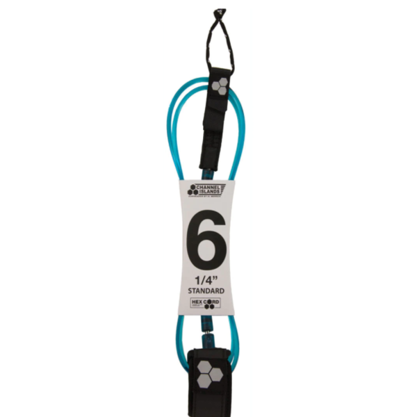 Leash Para Tabla De Surf 2,4M HEX CORD Azul CHANNEL ISLANDS