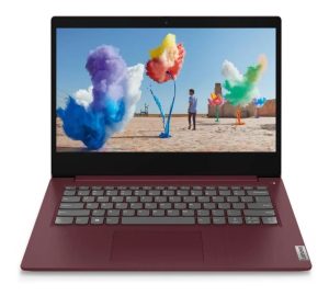 Notebook Lenovo IdeaPad 3 Ryzen 3 8GB 256GB SSD 14" HD Win11