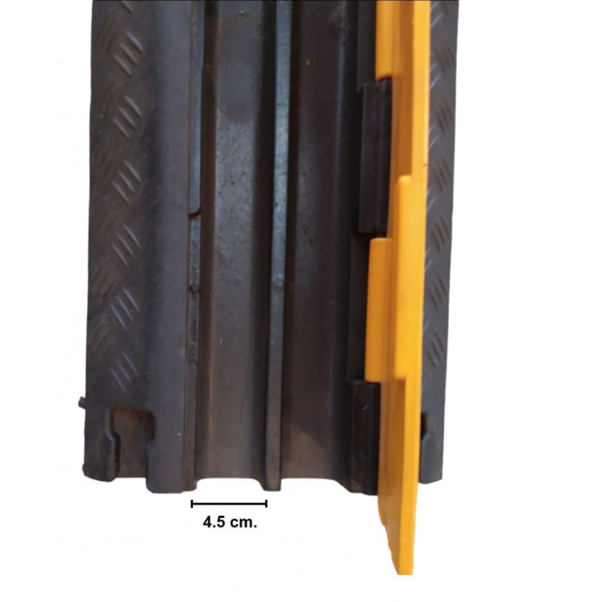 Protector de cables 2 canales 100 x 25 x 5 cm-Seguridad Vial