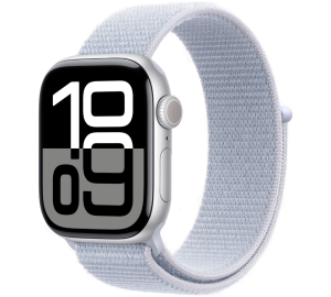 Reloj Apple Watch Serie 10 46mm Aluminio Plateado Sport Loop