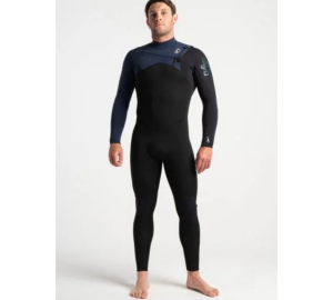 TRAJE DE NEOPRENO CON CREMALLERA EN PECHO SESSION 4:3 HOMBRE