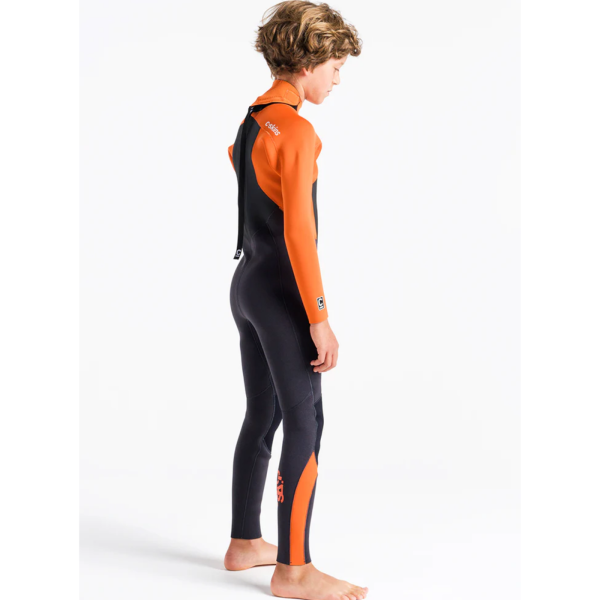 Traje de neopreno c-skins NIÑO Largo CHARCOAL/BURNT ORANGE