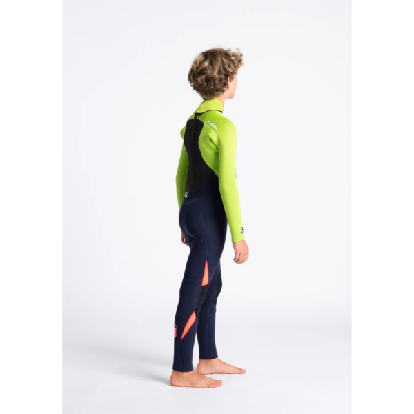 Traje de neopreno c-skins niños Largo BLUE/LIME/FLO RED/XL