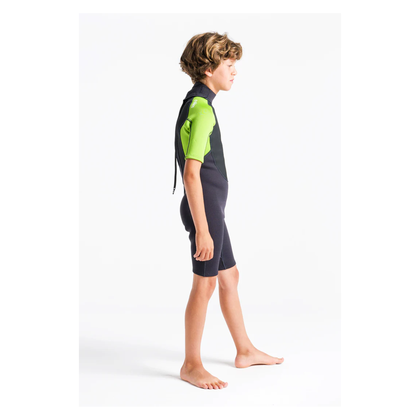 Traje de neopreno c-skins para niños BLACK/LIME/XL