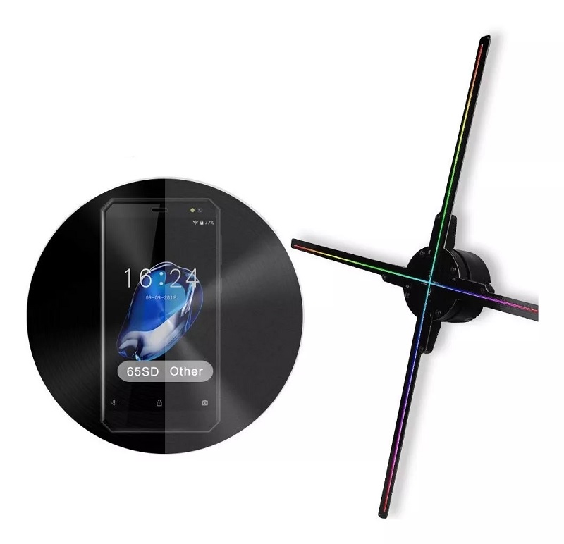 3D Holograma Proyector FAN SMART WIFI 1080x672 FA60N 59cm
