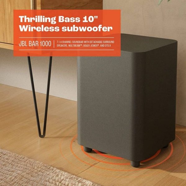 Barra de Sonido JBL Soundbar 1000 Bar 7.1.4 Bluetooth 880W