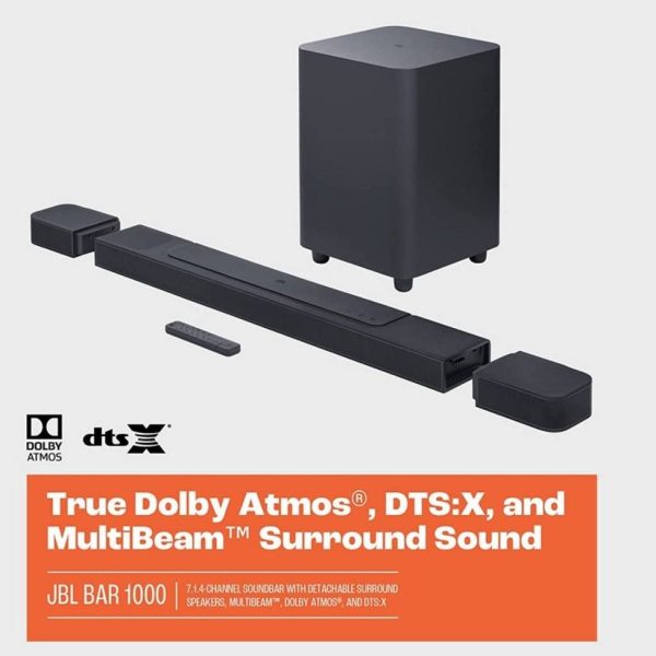Barra de Sonido JBL Soundbar 1000 Bar 7.1.4 Bluetooth 880W