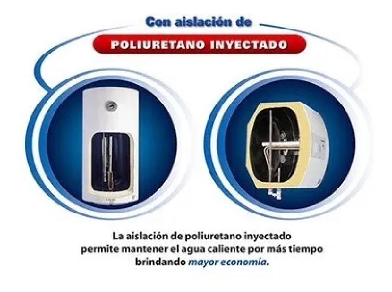 Calefon Termotanque James 10 Litros Prisma Cobre Espesor Max