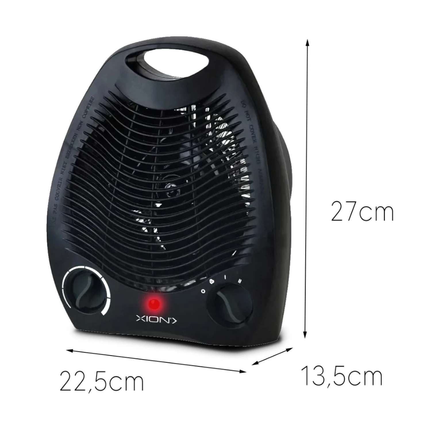 Caloventilador Frio / Calor Xion - 2000W. (1000/2000W)XI-ES1