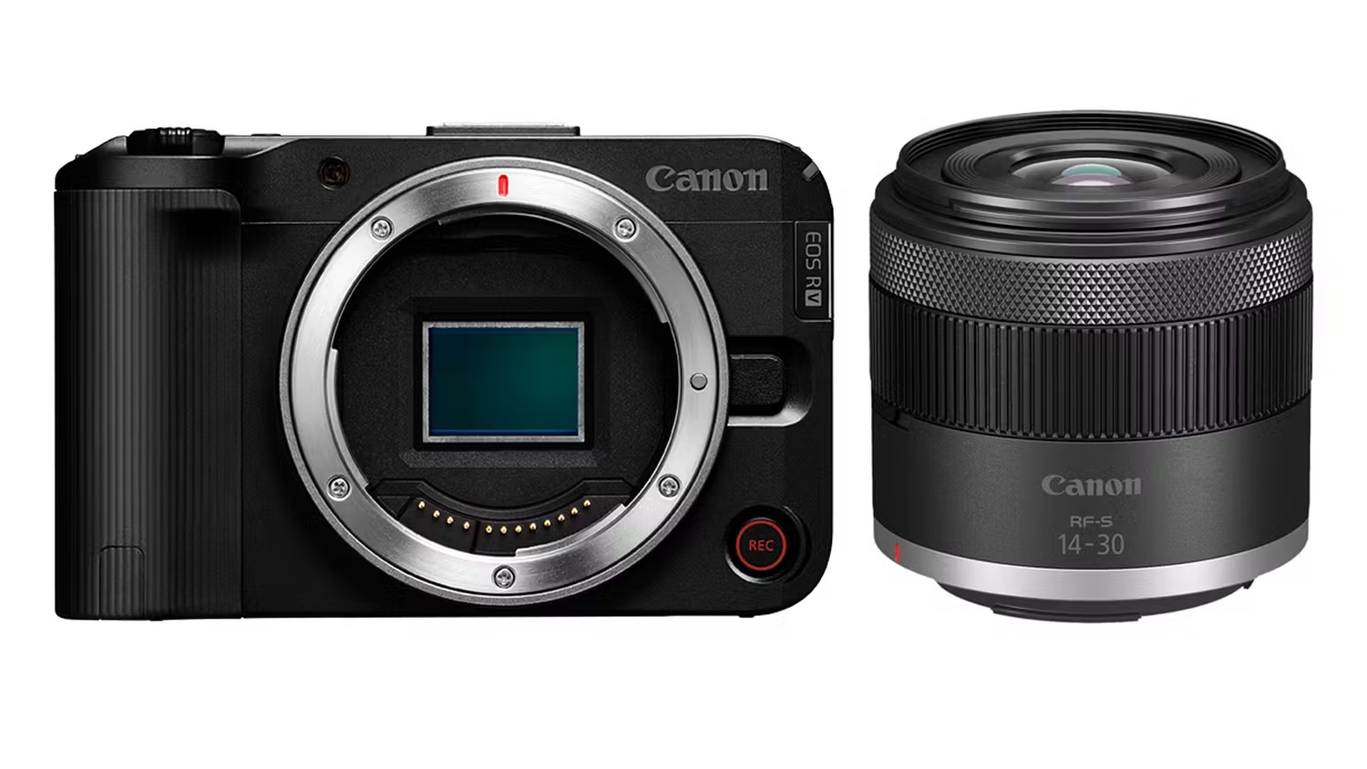 Camara Canon R50 Mirrorless lente 14-30mm Video 4K UHD 30p
