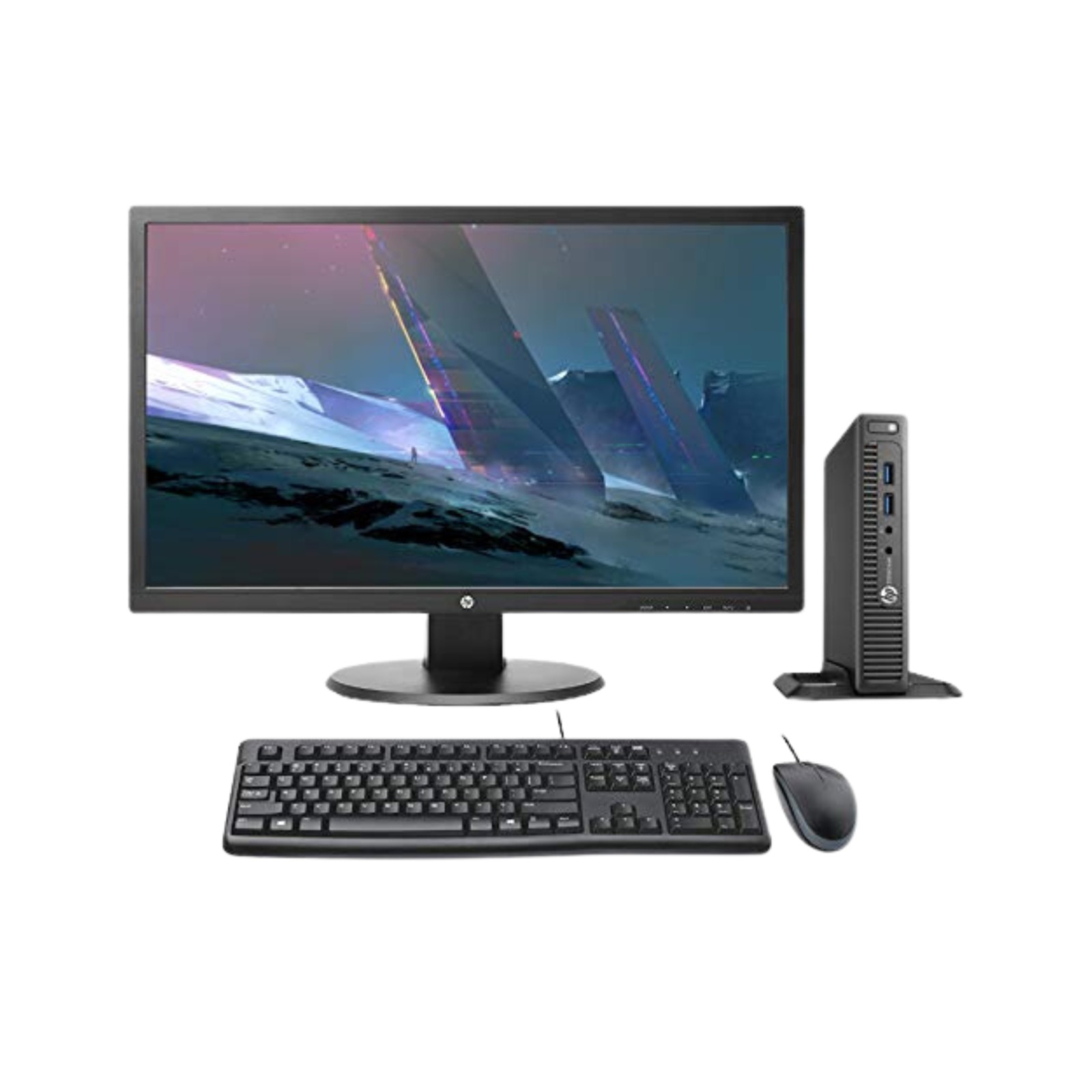 Computadora PC Completo Monitor 19'' y Mini PC i5 32GB/2TB