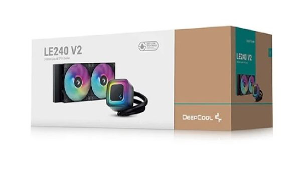 Cooler Gamer liquido DeepCool LE240 V2 ARGB Negro Gaming
