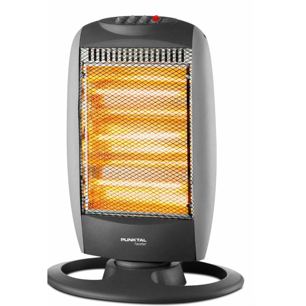 Estufa halógena Vertical 1200w 3 Niveles