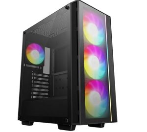 Gabinete Gamer DeepCool MATREXX55 V4 Gaming 3 fans de 140mm + 1 fan de 120mm ARGB