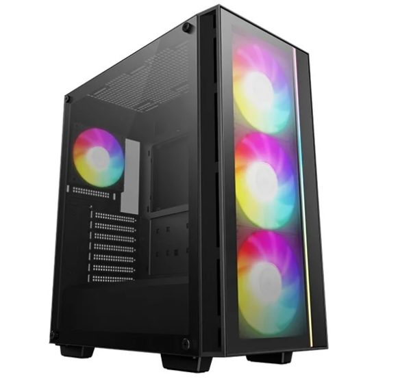 Gabinete Gamer DeepCool MATREXX55 V4 Gaming 3 fans de 140mm + 1 fan de 120mm ARGB
