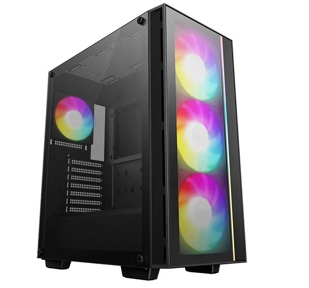 Gabinete Gamer DeepCool MATREXX55 V4 Gaming 3 fans de 140mm + 1 fan de 120mm ARGB