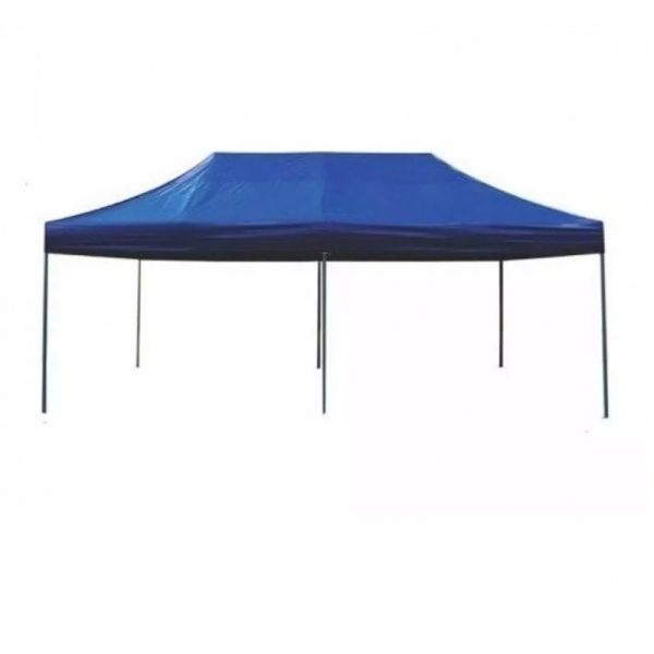 Gazebo plegable c/toldo super reforzado 3x6 mts