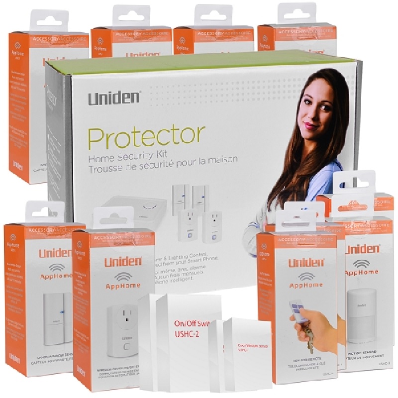 KIT Alarma Uniden Smart 6x Mag 4x Enchufe 2x Sensor 2xRemote KIT Alarma Uniden Smart 6x Mag 4x Enchufe 2x Sensor 2xRemote