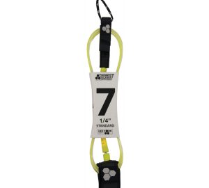 Leash Para Tabla Surf 2,1M HEX CORD Amarillo CHANNEL ISLANDS