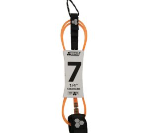 Leash Para Tabla Surf 2,1M HEX CORD Naranja CHANNEL ISLANDS