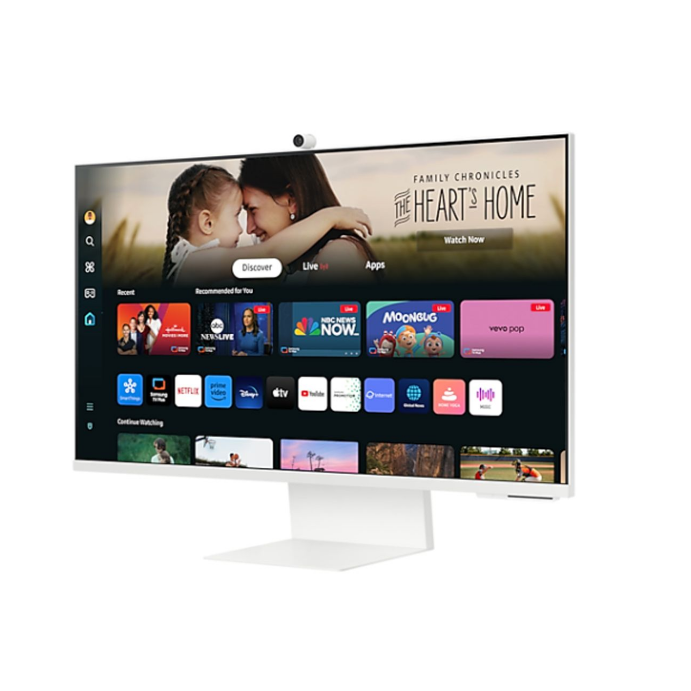 Monitor Gamer Samsung Smart M8 32" VA 4k 60hz Blanco Gaming Monitor Gamer Samsung Smart M8 32" VA 4k 60hz Blanco Gaming