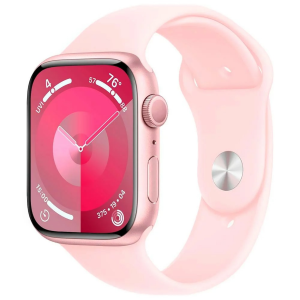 Reloj Apple Watch Serie 9 45mm Aluminio Rosado M/L MR9H3LW/A