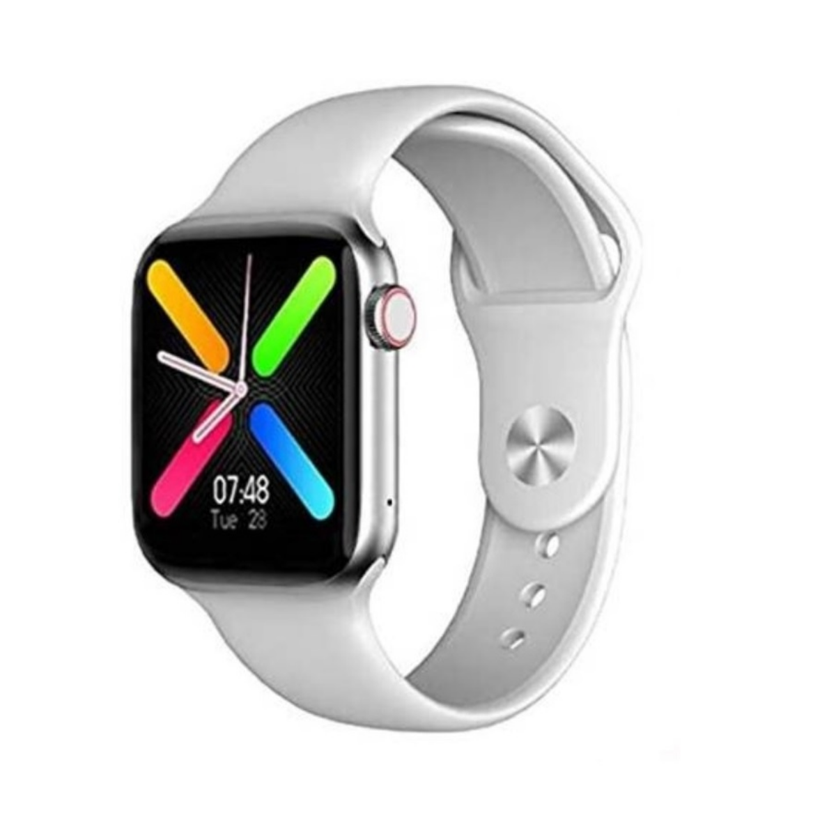 Reloj Smartwatch Inkax SW-08Z 45mm Plateado