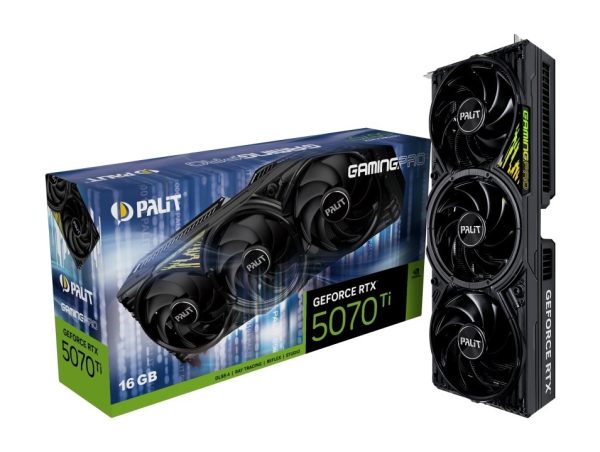 Tarjeta de Video Gamer Palit RTX 5070Ti 16GB GamingPRO