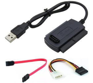 Adaptador USB 2.0 a SATA/IDE-2.5"/3.5"/5.25" - Disco por USB