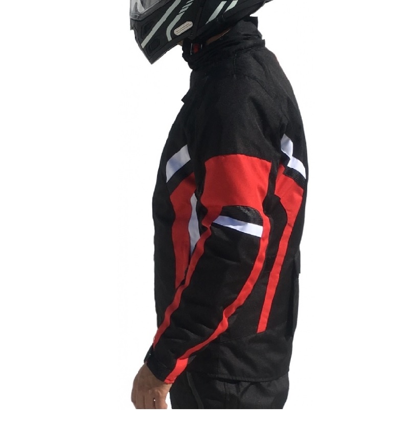 Campera para MOTO Corta con Protectores Talle L, XL, 2XL,3XL