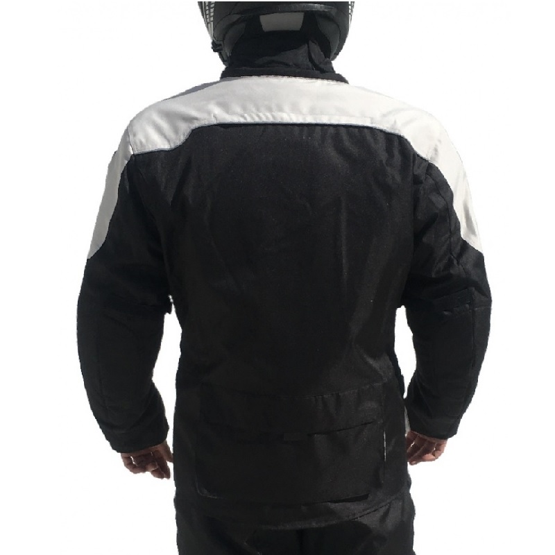 Campera para MOTO Gris y Negra Protector Talle L,XL,2XL,3XL