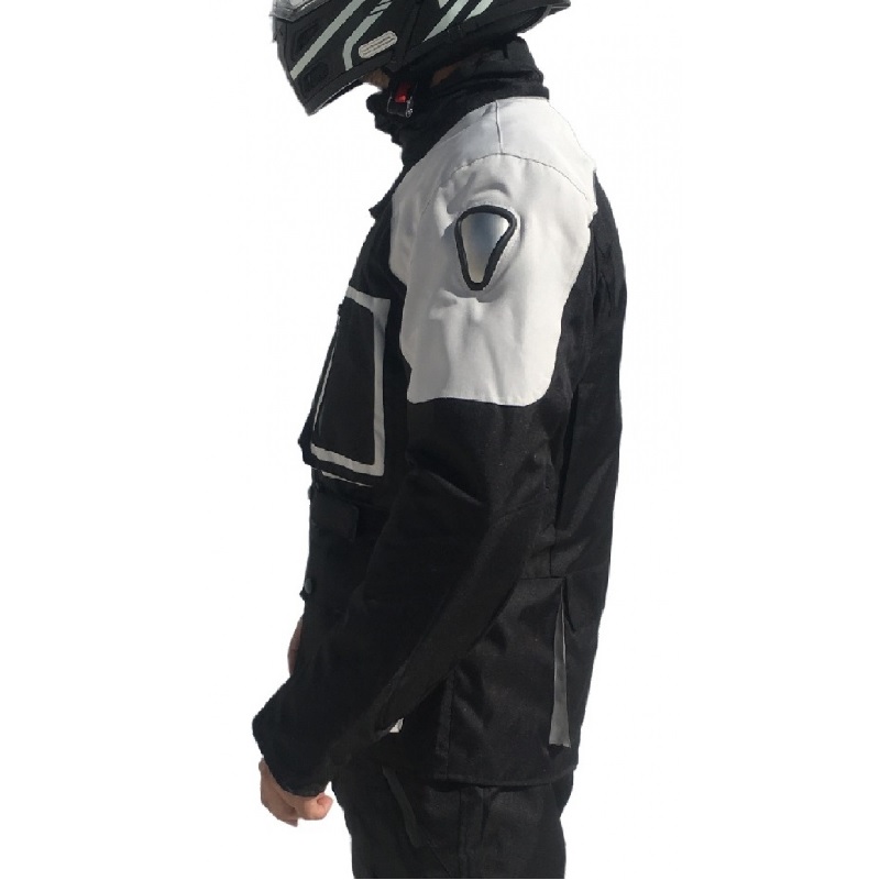 Campera para MOTO Gris y Negra Protector Talle L,XL,2XL,3XL