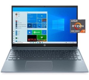 Copia - Notebook HP Pavilion 15-EH1070 AMD Ryzen™ 7 5700U 512GB SSD 8GB 15.6" (1920x1080) WIN10 FOG BLUE ALUMINUM 90 Day Warranty - 15-EH1070WM-R