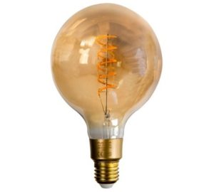Lampara Shelly Vintage G125 Wi-fi - Luz regulable E27