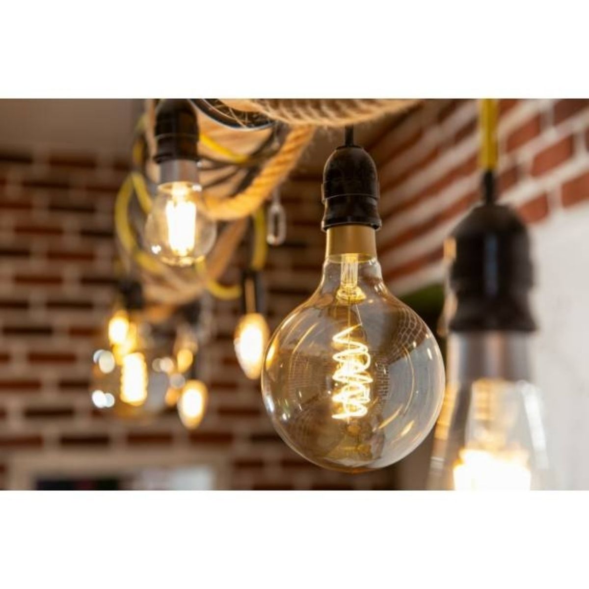 Lampara Shelly Vintage G125 Wi-fi - Luz regulable E27 Lampara Shelly Vintage G125 Wi-fi - Luz regulable E27