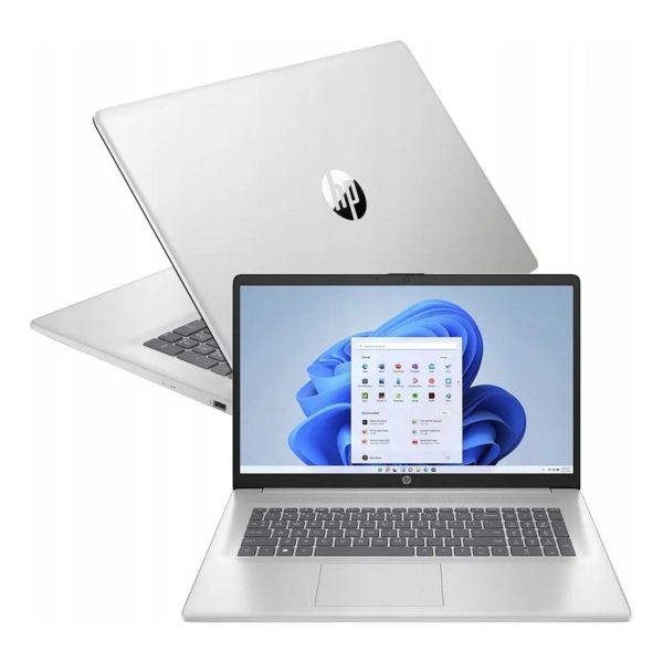 Notebook HP 17-CN2068 Core™ i5-1235U 512GB SSD 8GB 17.3" (1920x1080) WIN11 NATURAL SILVER Backlit Keyboard. 90 Day Warranty - 17-CN2068CL-R