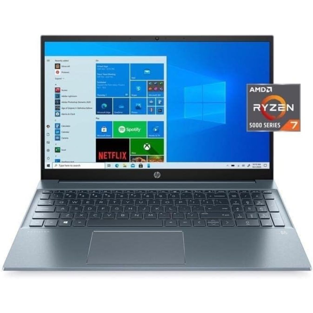 Copia - Notebook HP Pavilion 15-EH1070 AMD Ryzen™ 7 5700U 512GB SSD 8GB 15.6" (1920x1080) WIN10 FOG BLUE ALUMINUM 90 Day Warranty - 15-EH1070WM-R Copia - Notebook HP Pavilion 15-EH1070 AMD Ryzen™ 7 5700U 512GB SSD 8GB 15.6" (1920x1080) WIN10 FOG BLUE ALUMINUM 90 Day Warranty - 15-EH1070WM-R