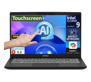 Copia - Notebook MSI Modern 15 H AI Ultra 9 5.1Ghz 32GB 1TB SSD 15.6" FHD Touch