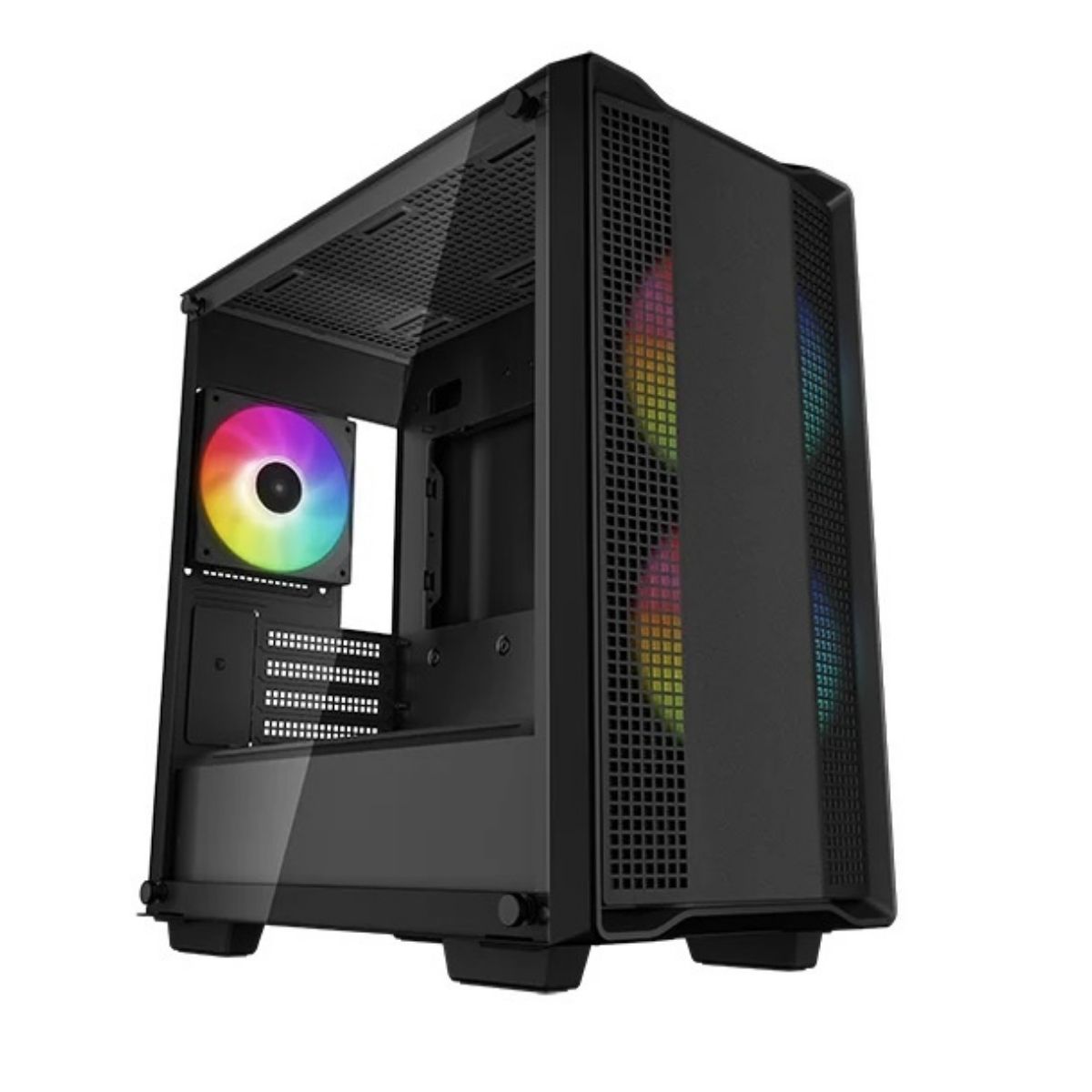 Gabinete Gamer Deepcool CC360 ARGB Negro 3 fans RGB de 120mm Gabinete Gamer Deepcool CC360 ARGB Negro 3 fans RGB de 120mm