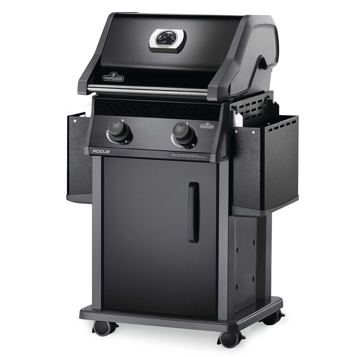 Parrilla A Carbón Napoleon Rogue R365PK 1 RC Negra Nueva Parrilla A Carbón Napoleon Rogue R365PK 1 RC Negra Nueva