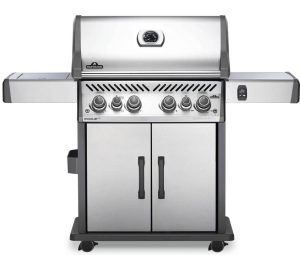 Parrilla Barbacoa Napoleon Rogue 525 RSIB - Quemador trasero