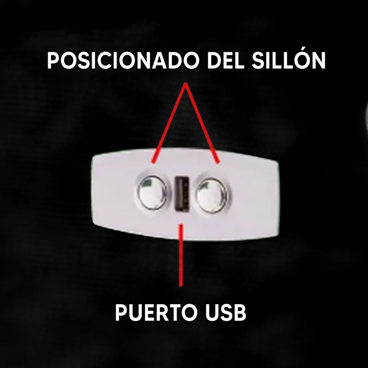 Sillón Masajeador Eléctrico Reclinable Con Control Remoto