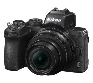 Camara Nikon Z50 II Mirrorless con lente 16-55mm Profesional