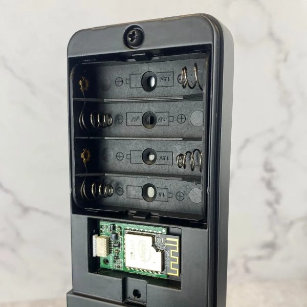 Cerradura Inteligente Huella Digital Clave Wifi Smart App Color Negro