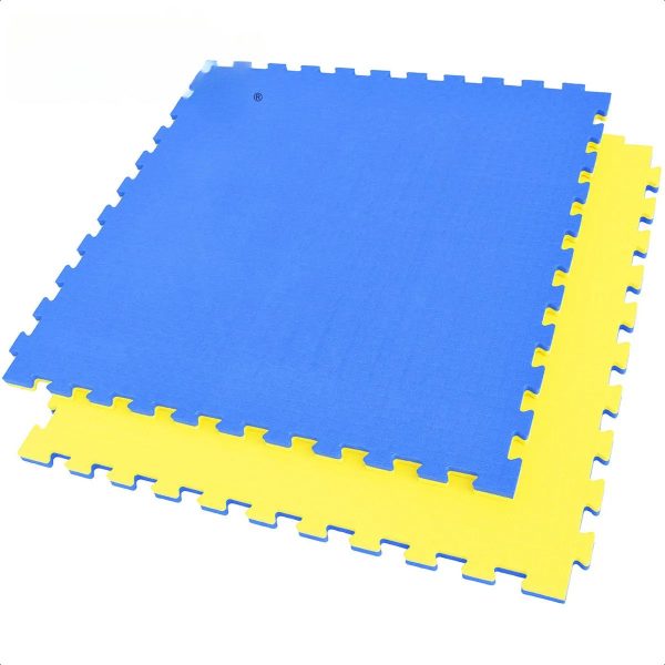 Copia - Piso Tatami Goma Eva Encastrable 1x1m 2cm Negro Gris