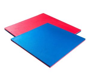 Copia - Piso Tatami Goma Eva Encastrable 1x1m 2cm ROJO-AZUL