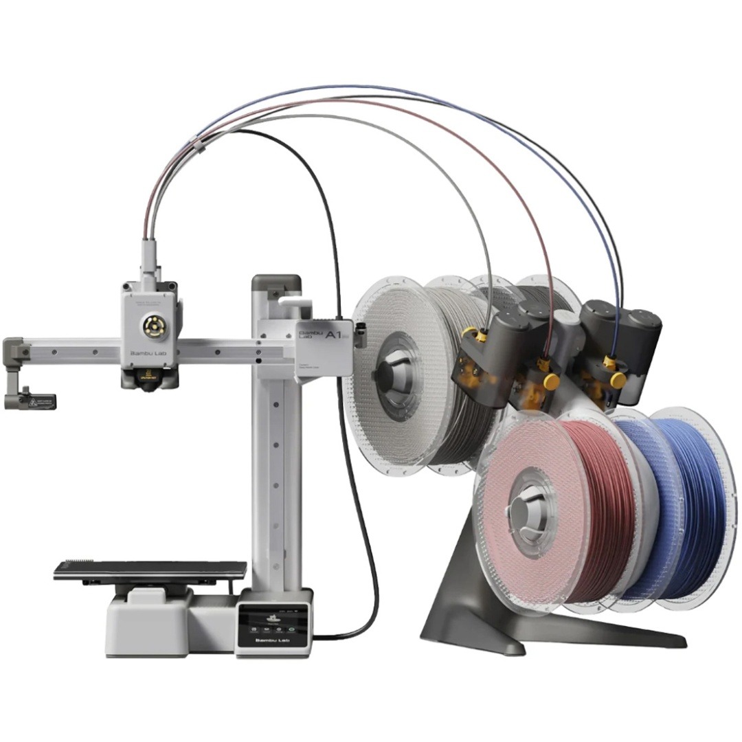 Impresora 3D Bambu Lab A1 Mini Combo con AMS Lite -4 colores Impresora 3D Bambu Lab A1 Mini Combo con AMS Lite -4 colores