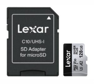 Memoria microSDXC Lexar Pro 128GB Silver Plus - 205 MB/s