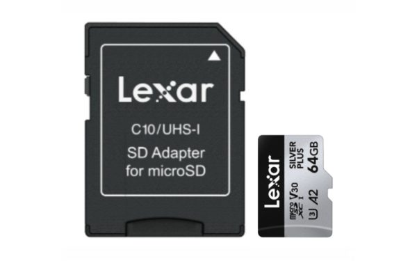 Memoria microSDXC Lexar Pro 64GB Silver Plus - 205 MB/s