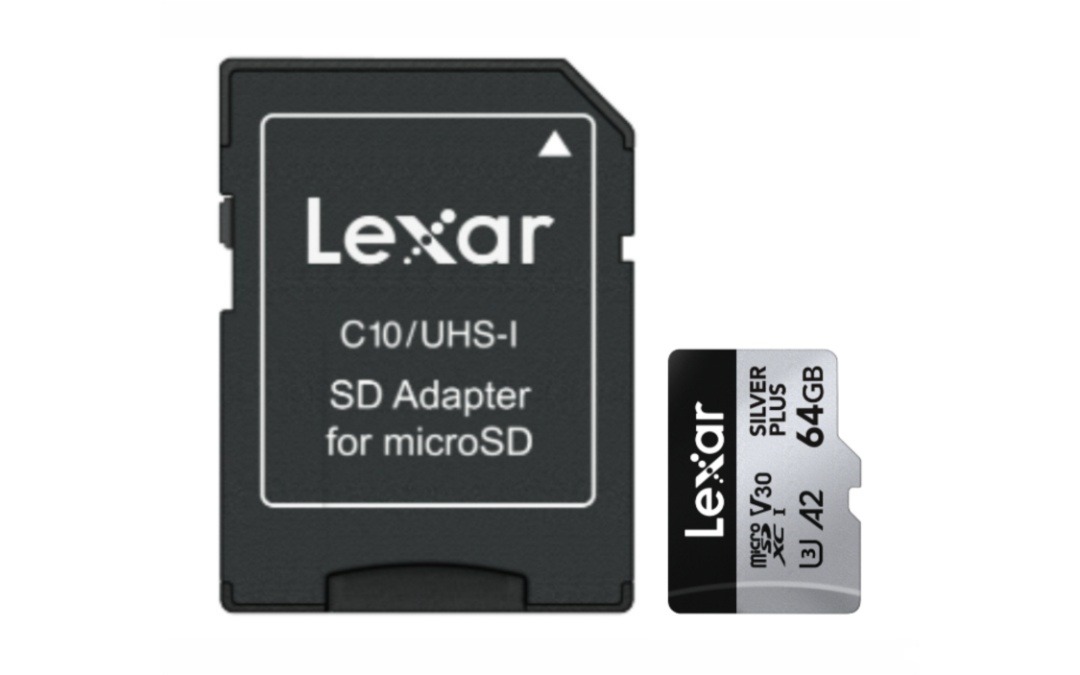 Memoria microSDXC Lexar Pro 64GB Silver Plus - 205 MB/s